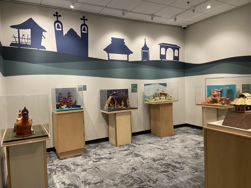 Nativity scene display at UD