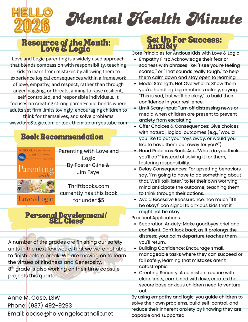 Mental Health Minute