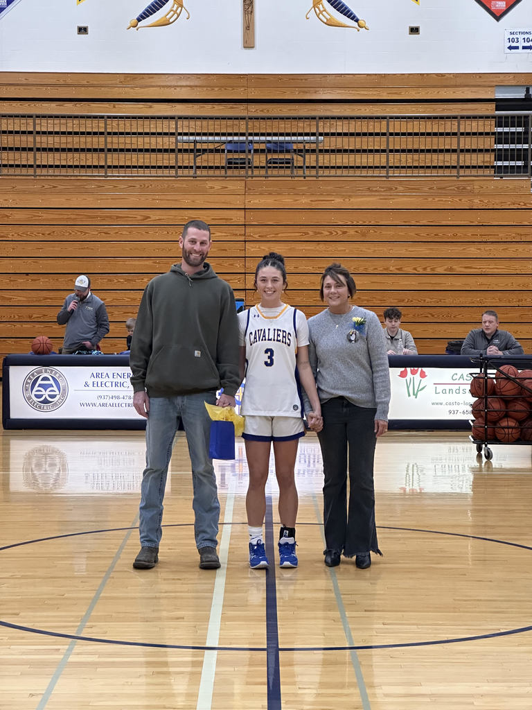 Girls BB Senior Night