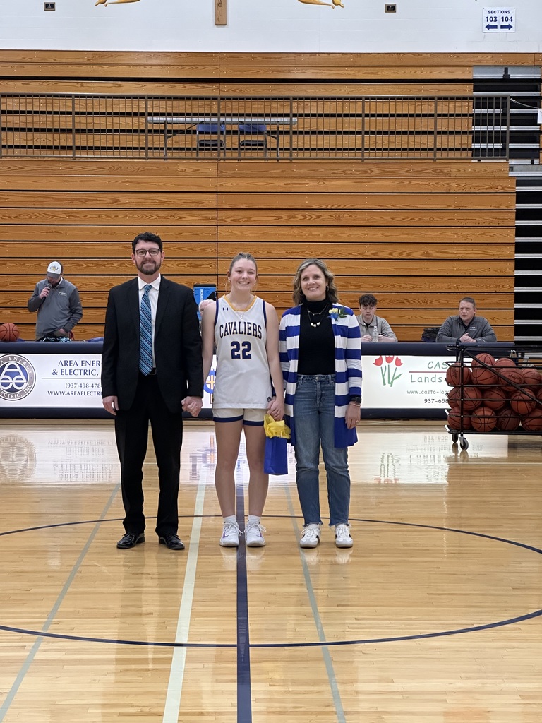 Girls BB Senior Night