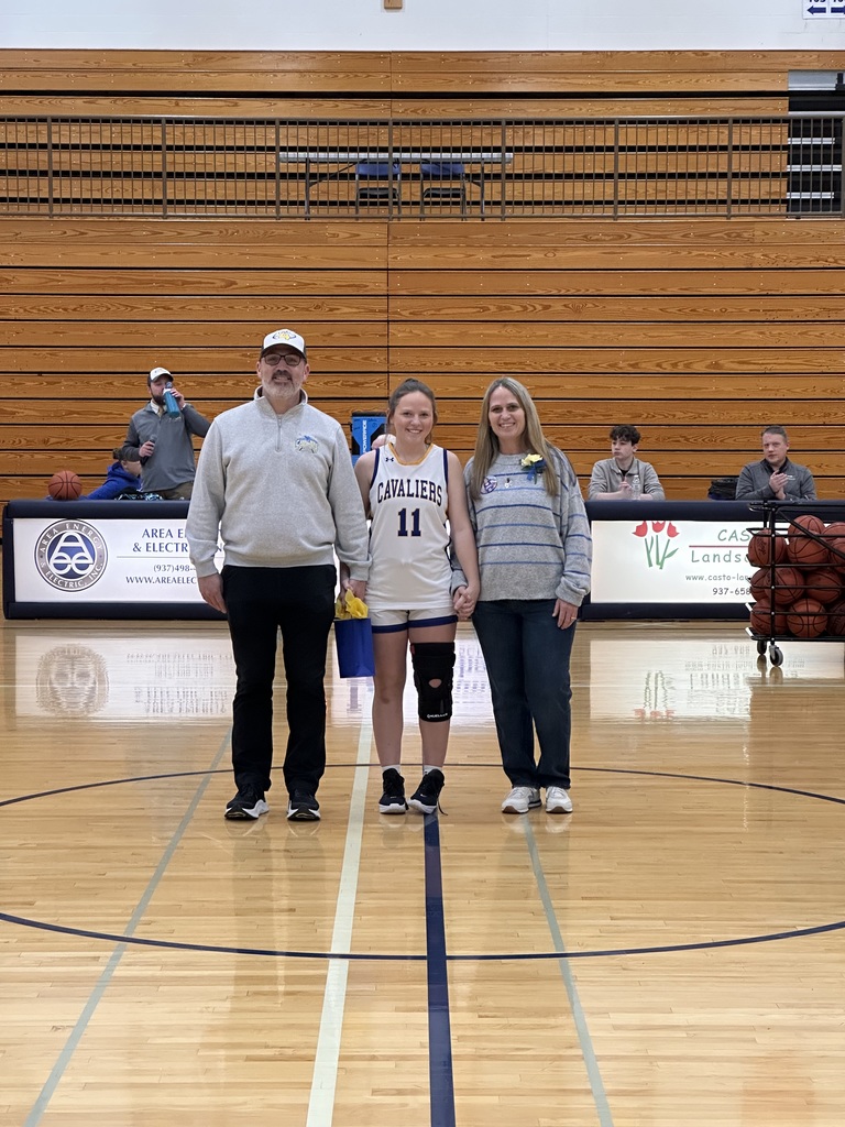 Girls BB Senior Night