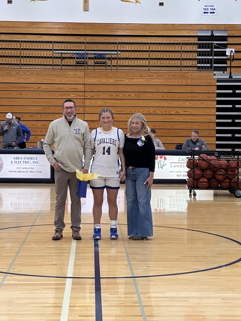 Girls BB Senior Night