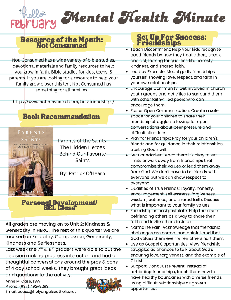 Mental Health Minute