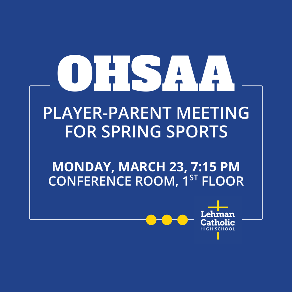 OHSAA Player-Parent Meeting