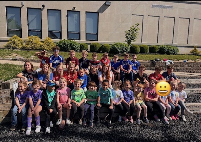 Preschool and PreK field day with our 6th grade