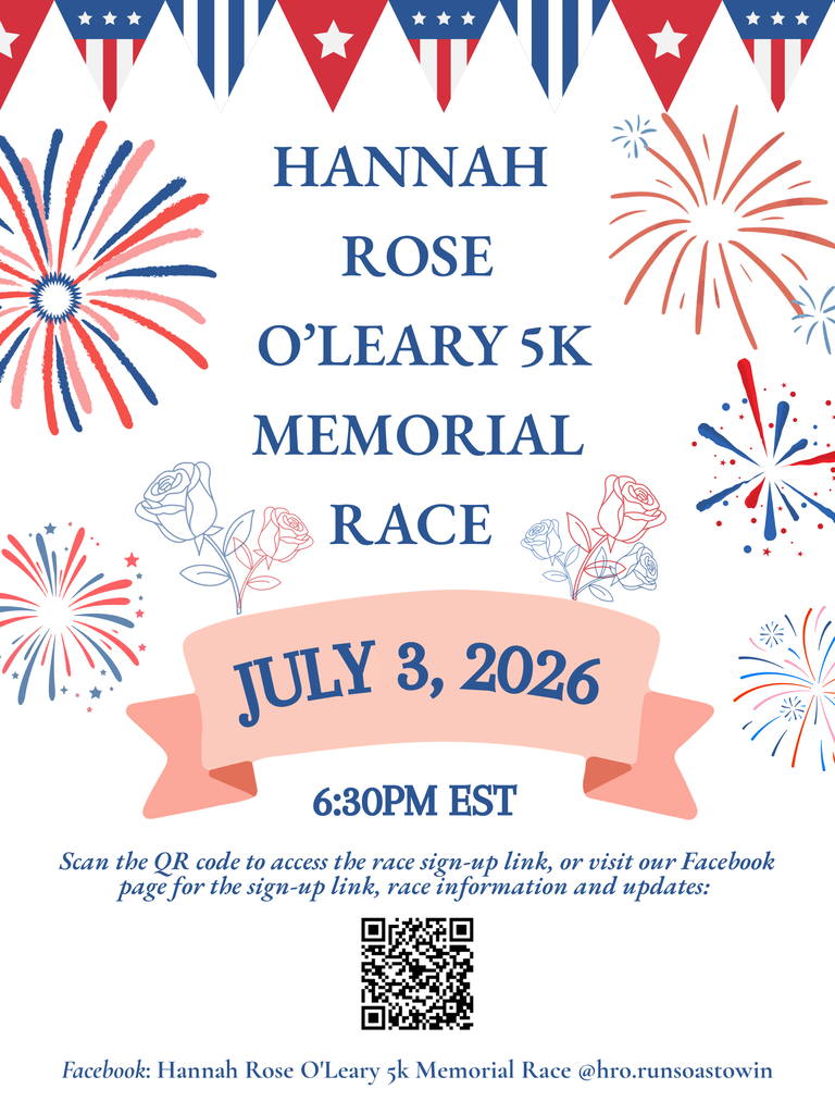 Please join in the memorial race for Hannah O'Leary