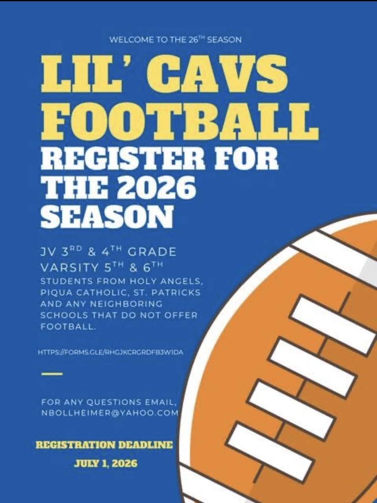 Lil' Cavs Football