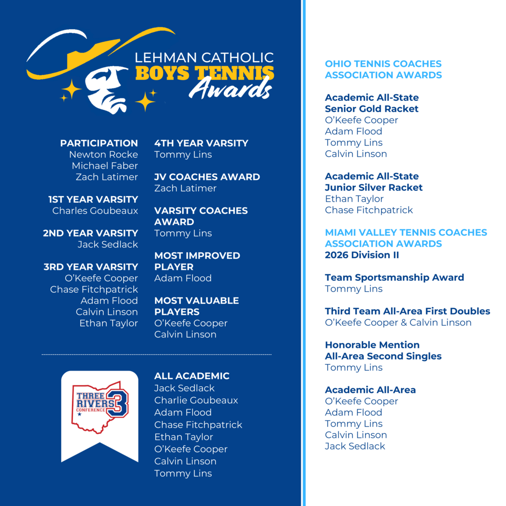 Boys Tennis Awards