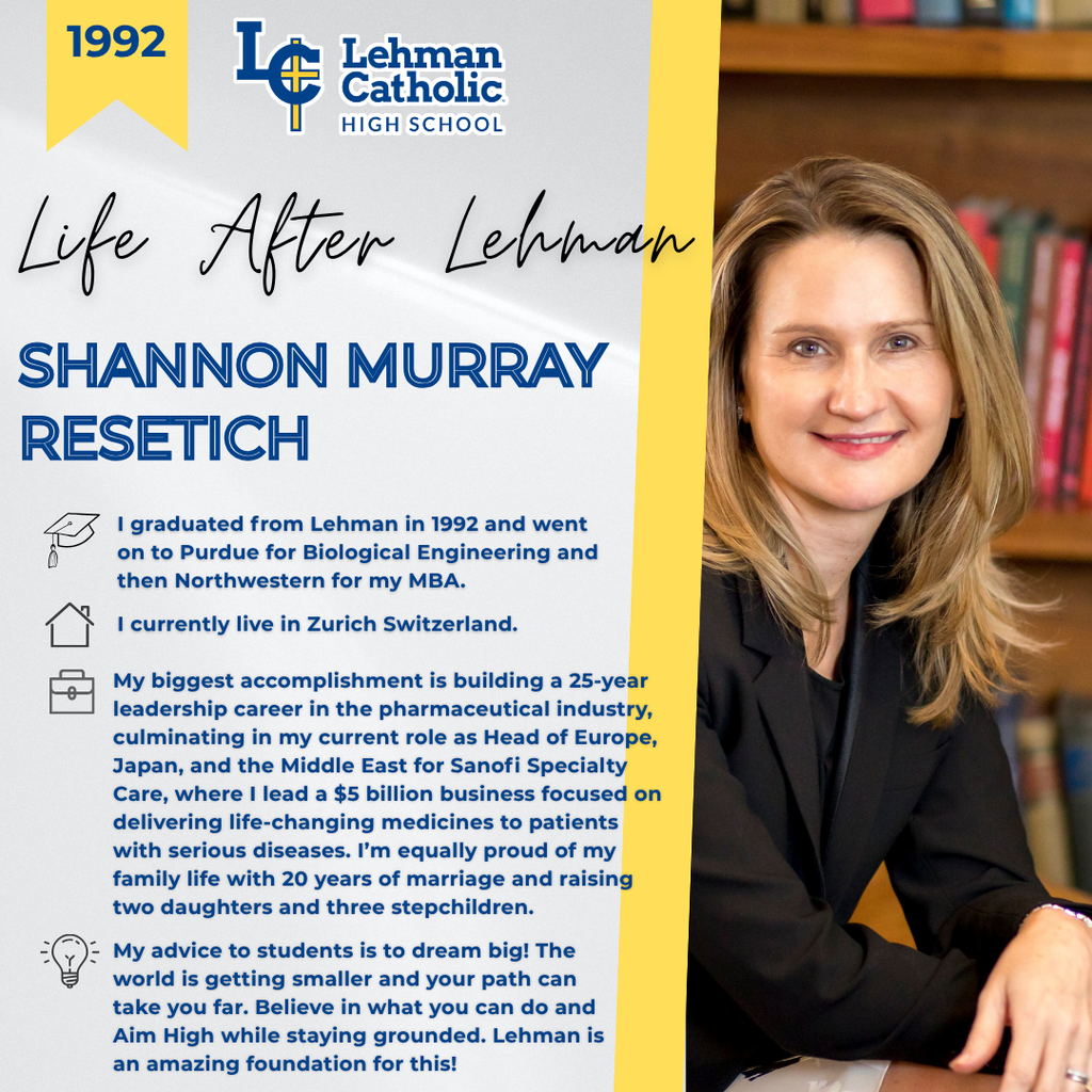 Life after Lehman Shannon Resetich