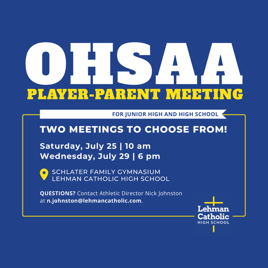 OHSAA Player-Parent Meeting