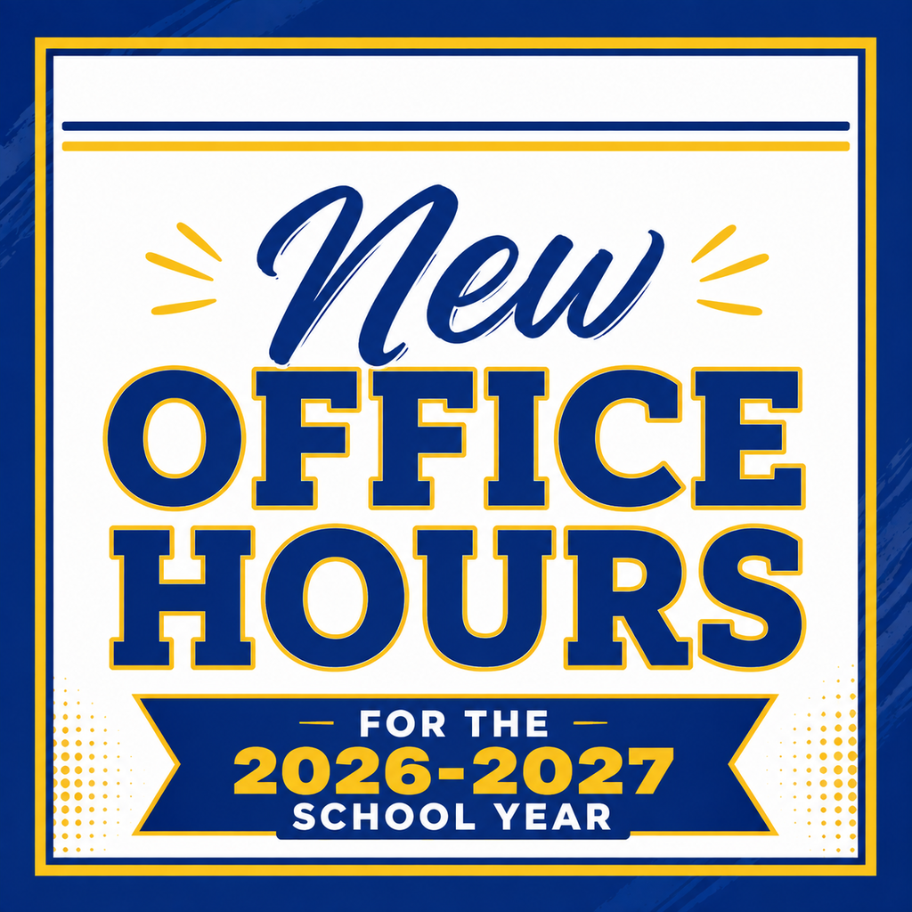 NEW OFFICE HOURS