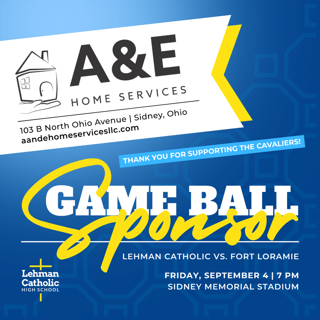 Game Ball Sponsor | September 4