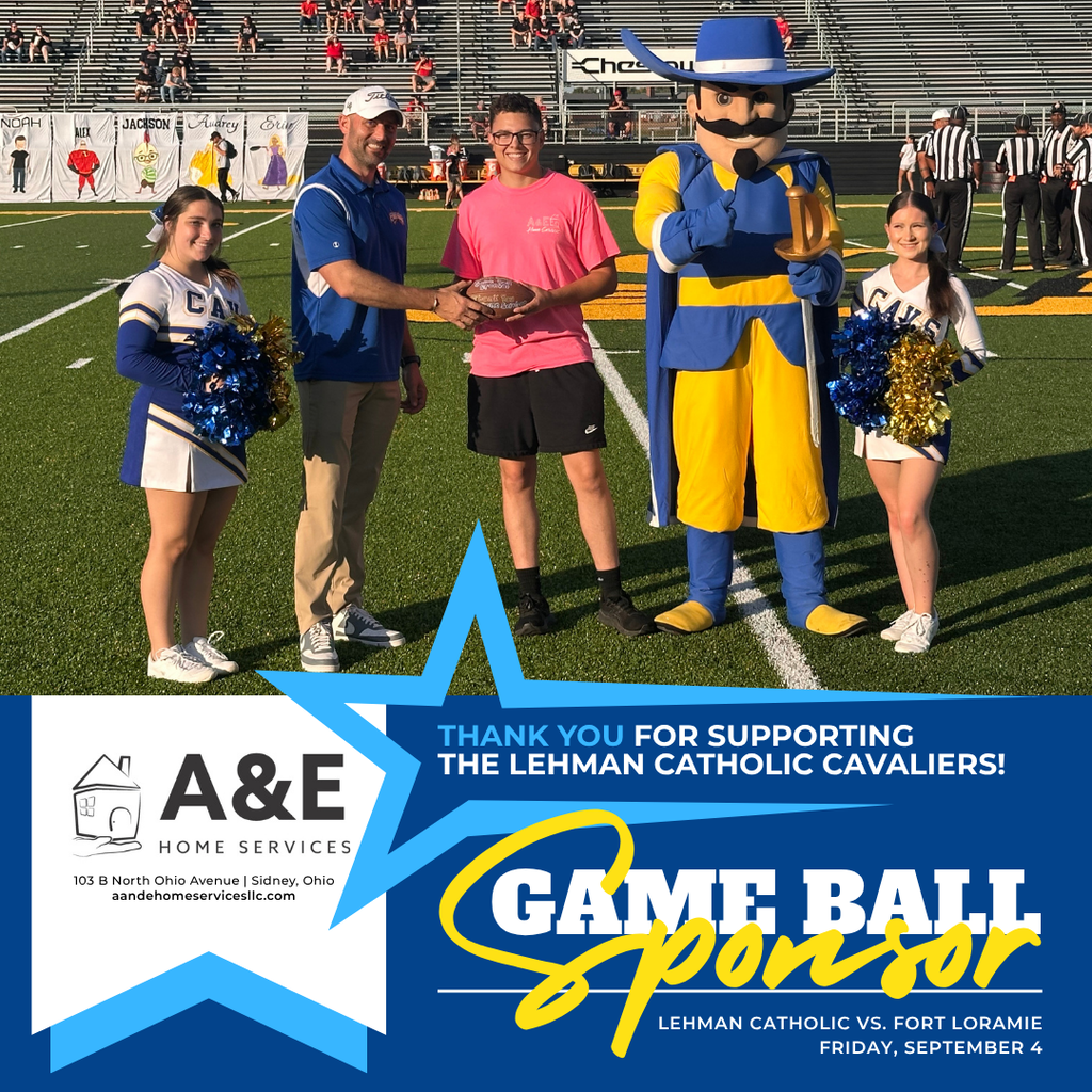 Game Ball Sponsor | September 4