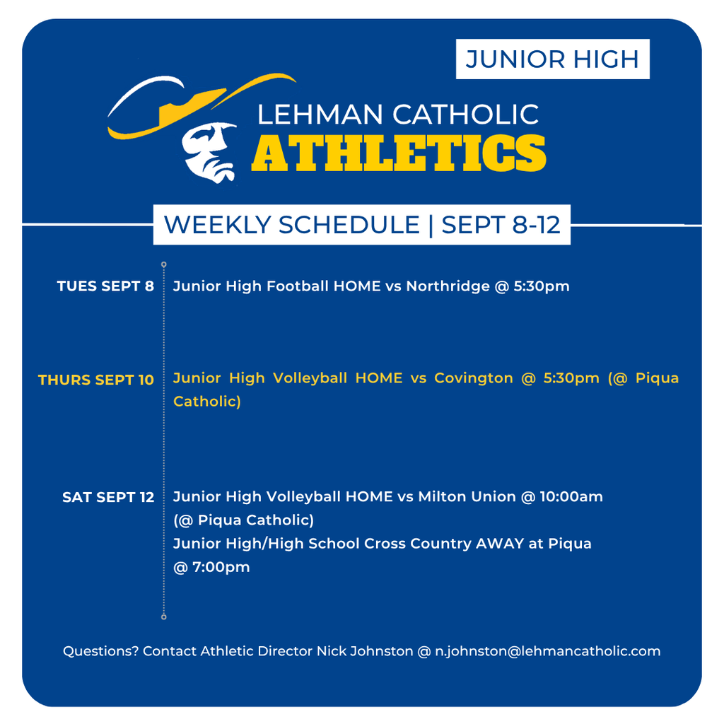 JUNIOR HIGH SPORTS
