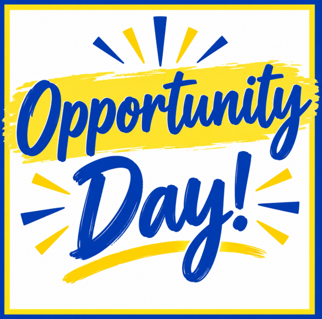 Opportunity Day!