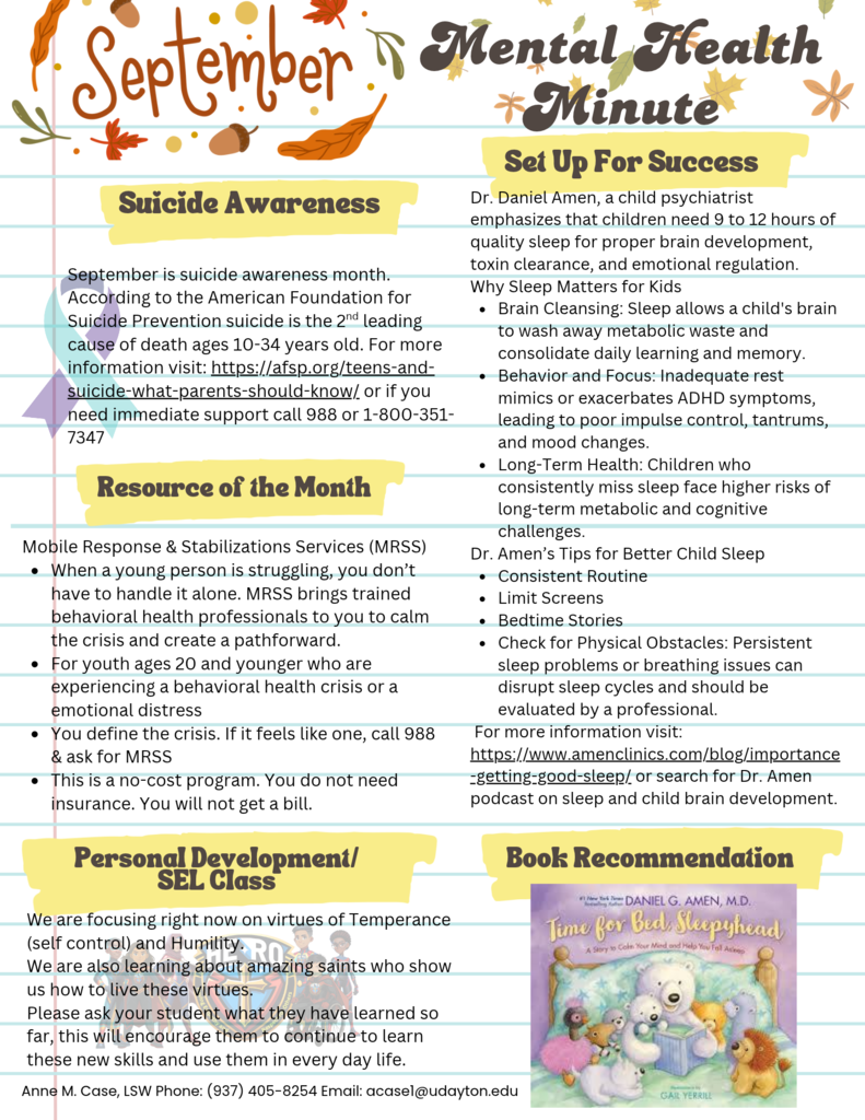 Mental Health Minute 