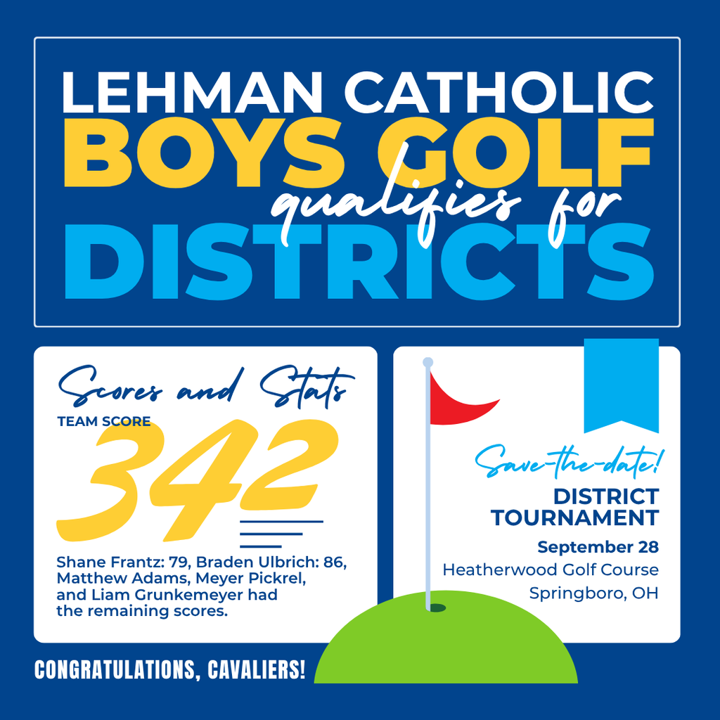 Boys Golf Team qualifies for districts
