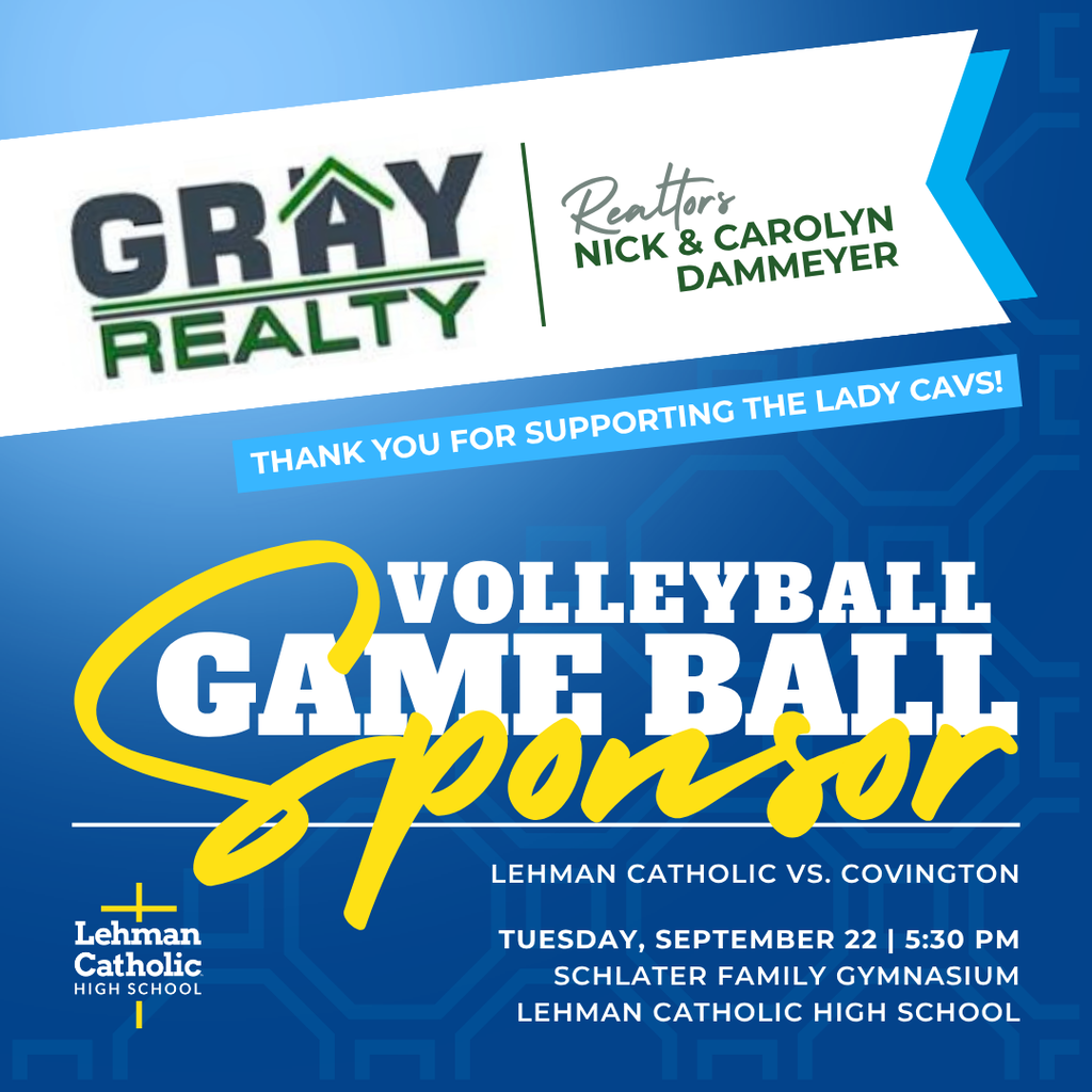 Game Ball Sponsor | September 22