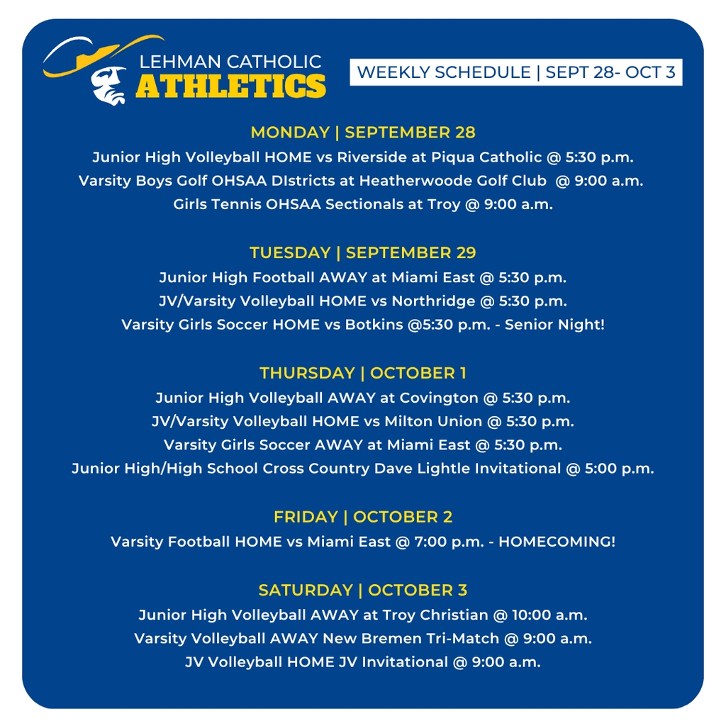 This Week in Sports!!!!