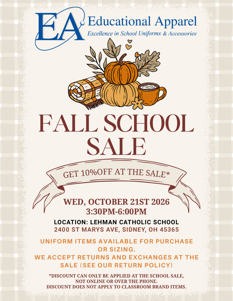 Fall School Uniform Sale
