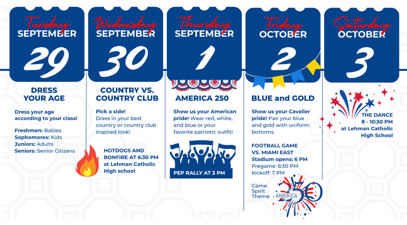 HOCO 2026 Spirit Week