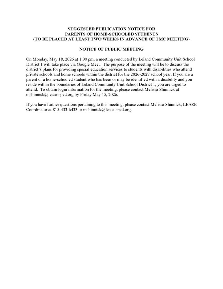 Public Notice