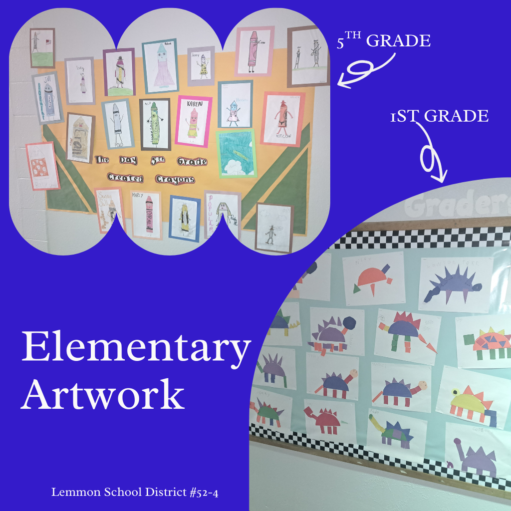 Elem Hallway artwork