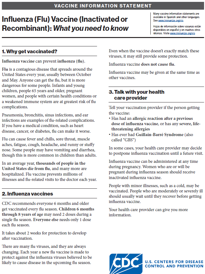 Vaccine Information