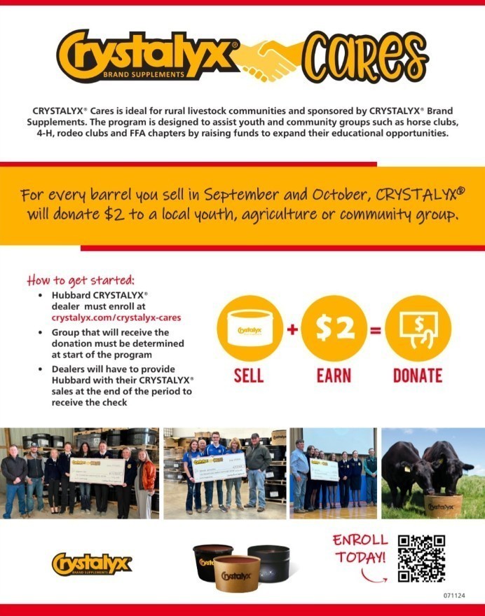 Crystalyx fundraiser