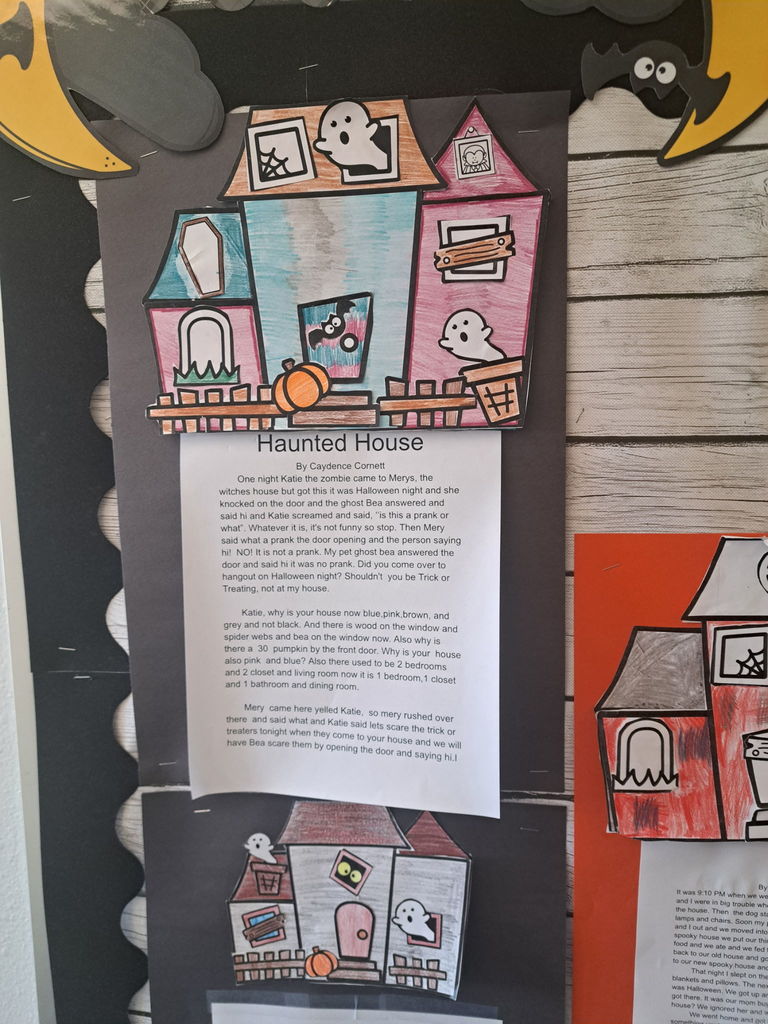 5th grade haunted house writings