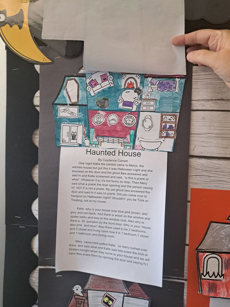 5th grade haunted house writings