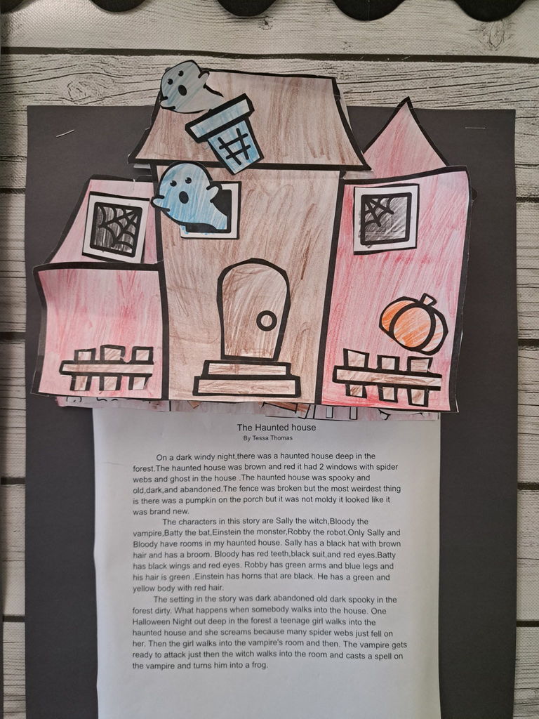 5th grade haunted house writings