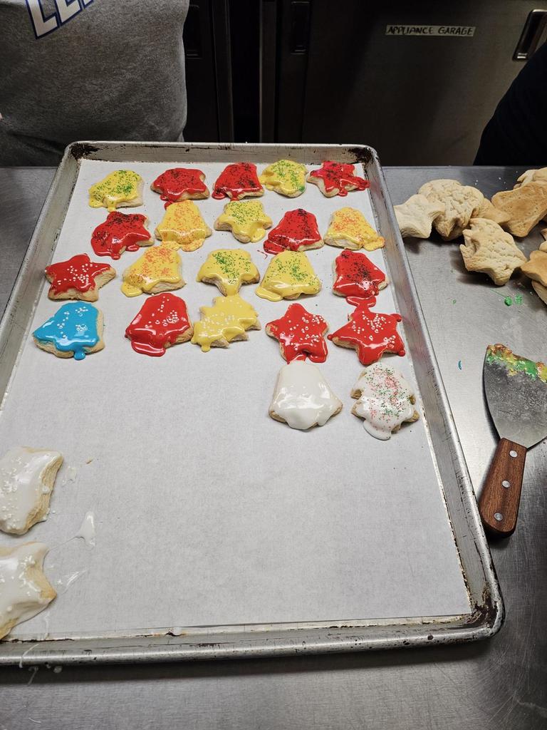 Christmas dinner prep