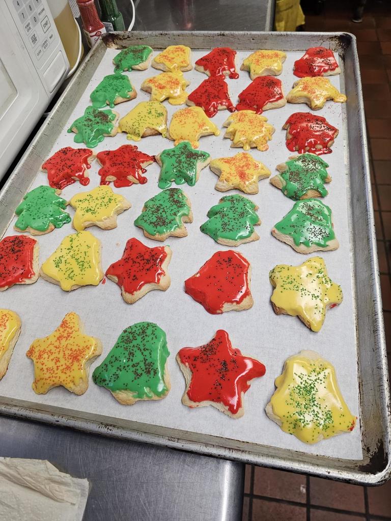 Christmas dinner prep