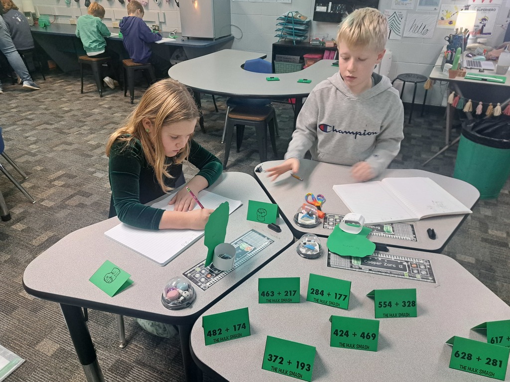 2nd grade superhero math 