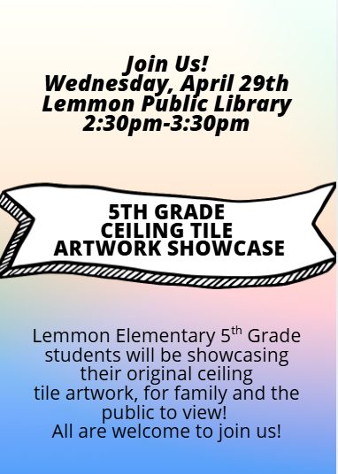 5th grade ceiling tiles