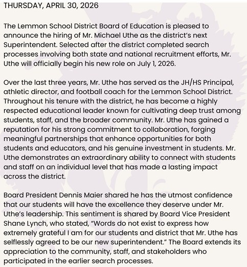 News Release
