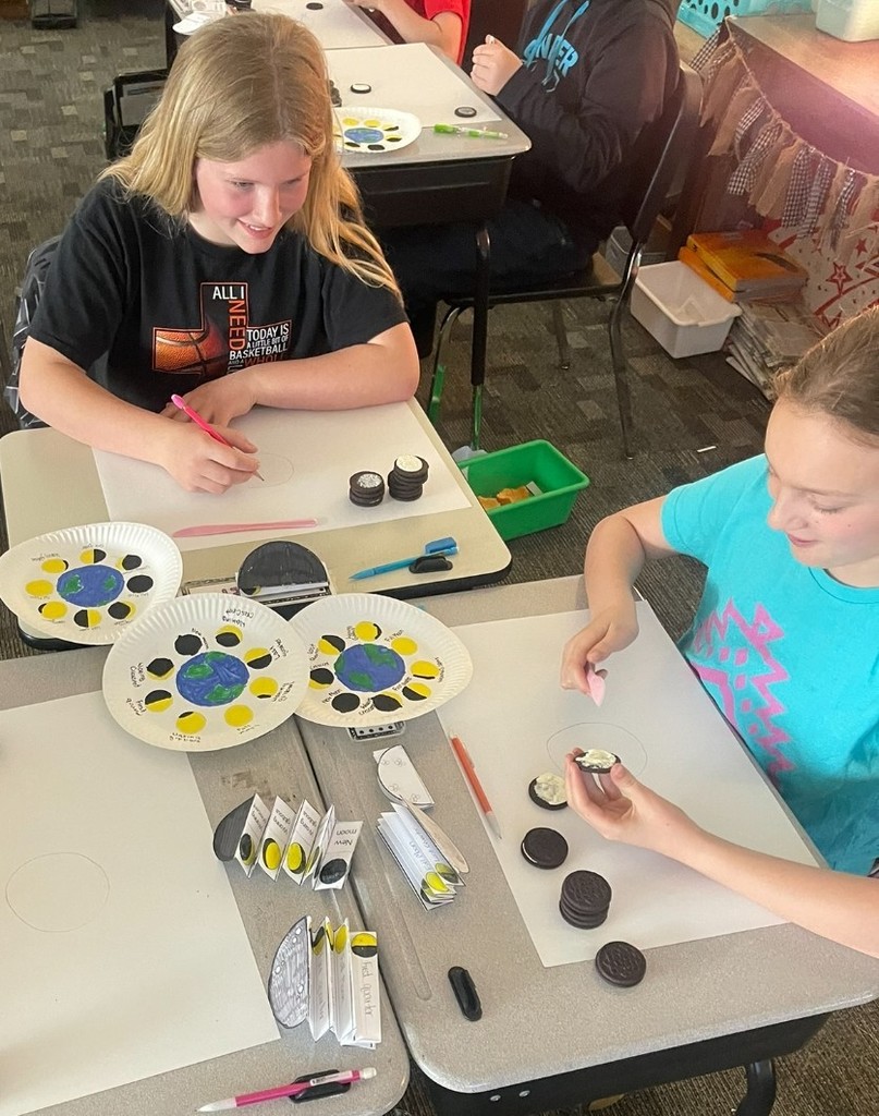 learning about moon phases