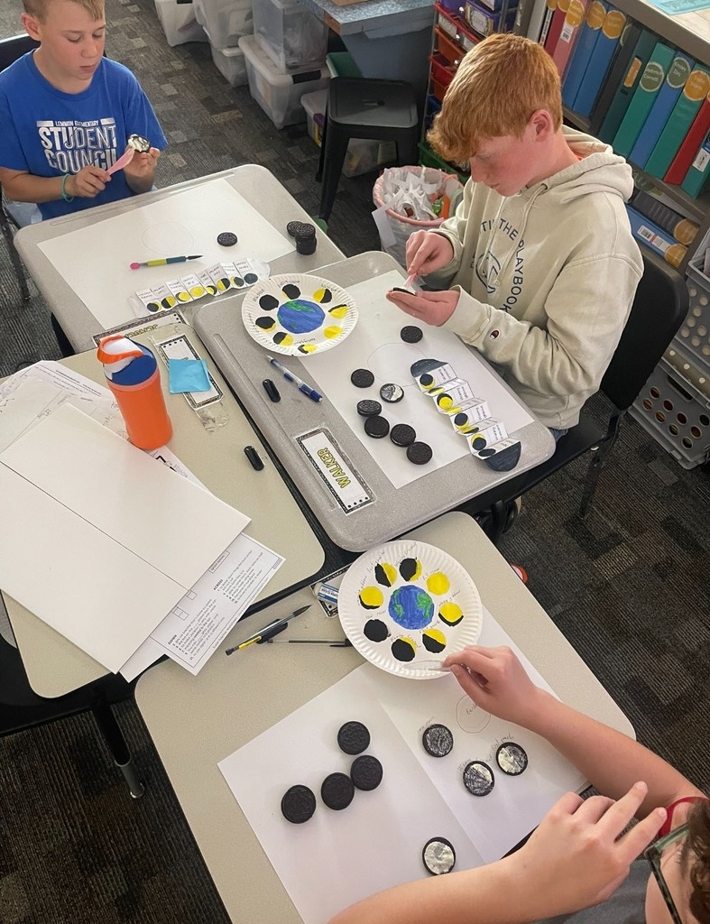 learning about moon phases
