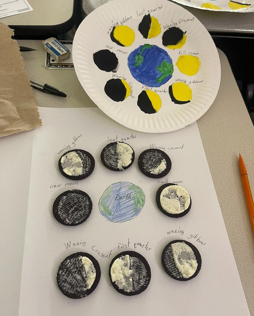 learning about moon phases