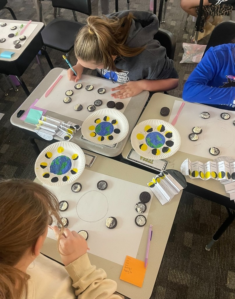 learning about moon phases