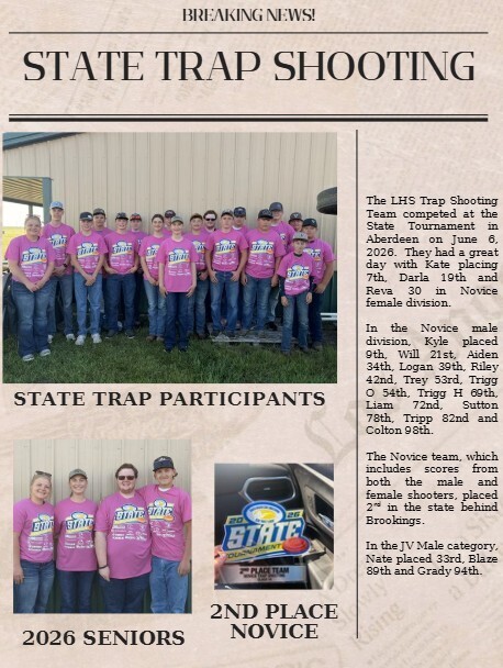 state trap shooting results