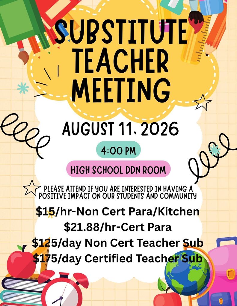 substitute teacher meeting