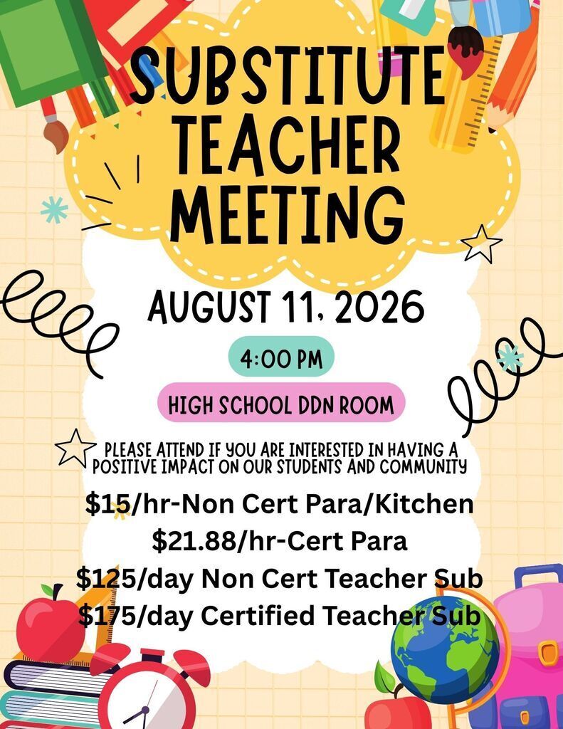substitute teacher meeting