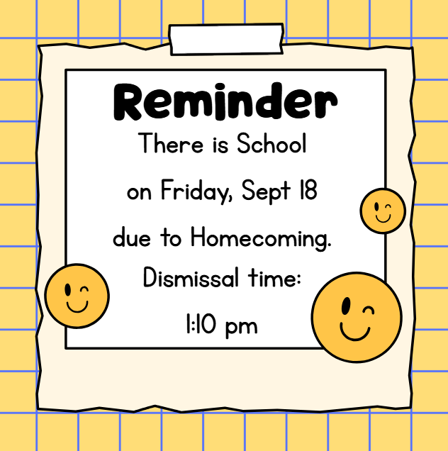 school fri sept 18