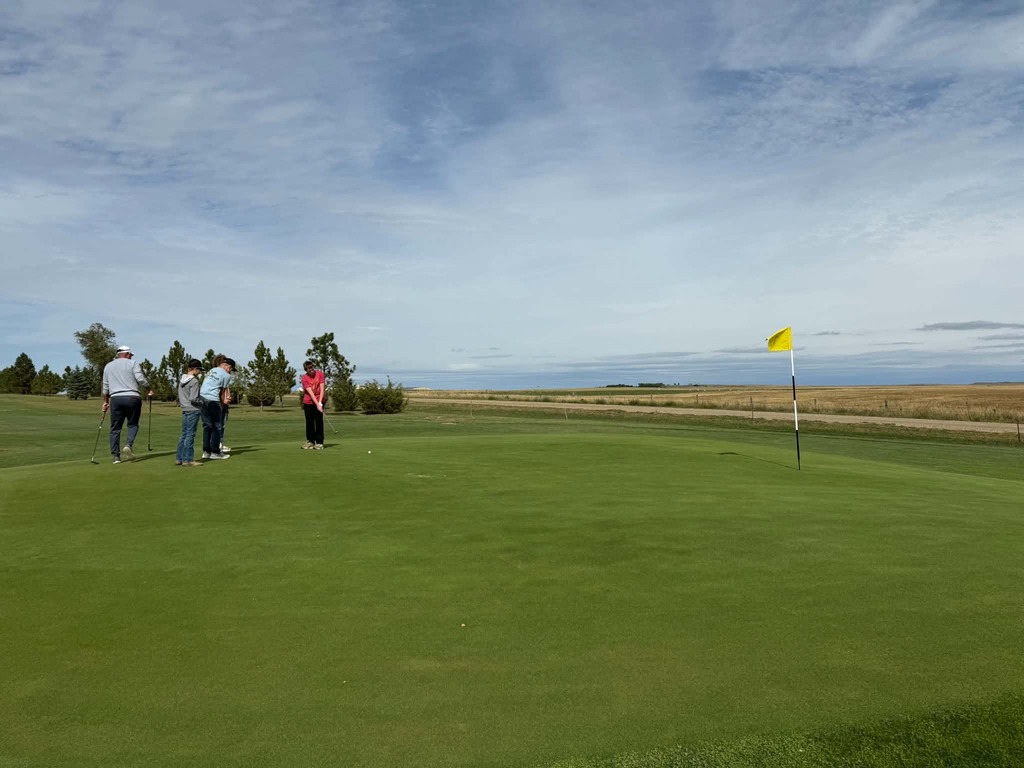 Golfing