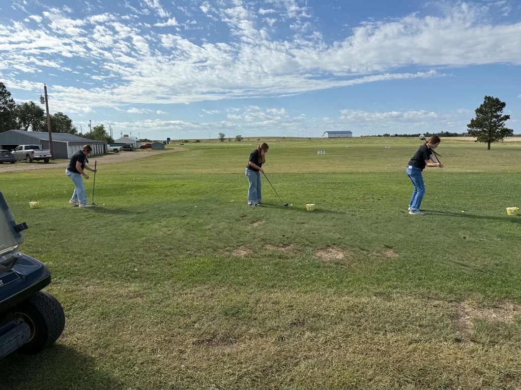 Golfing