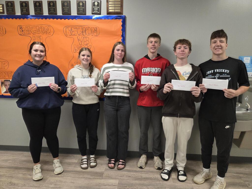 Dual Credit Scholarhip winners