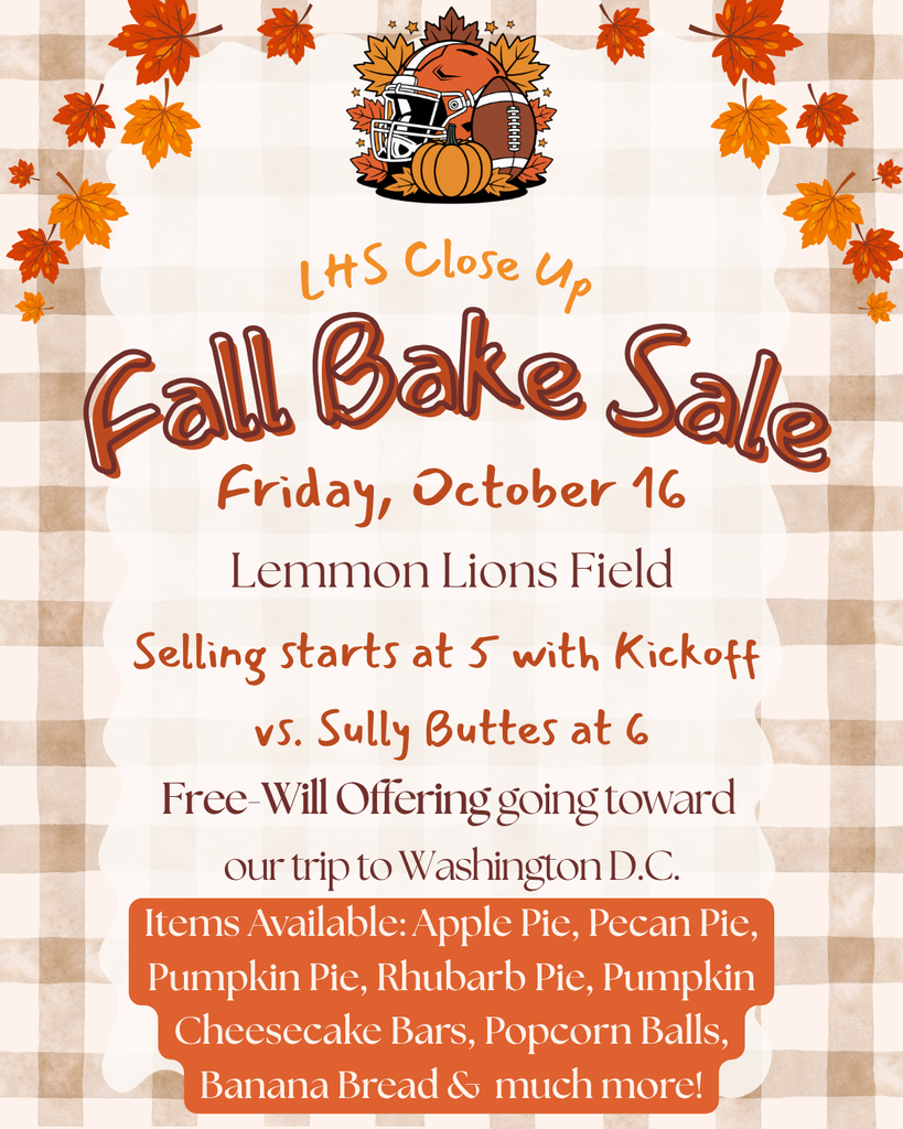 Close Up Bake Sale
