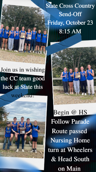 State CC Sendoff